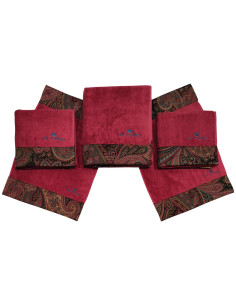 ETRO COMPLETO BAGNO 6 PEZZI IN SPUGNA DI COTONE CON BANDA... 2