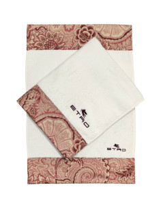 ETRO SET 2 ASCIUGAMANI VISO E OSPITE IN SPUGNA DI COTONE... 2
