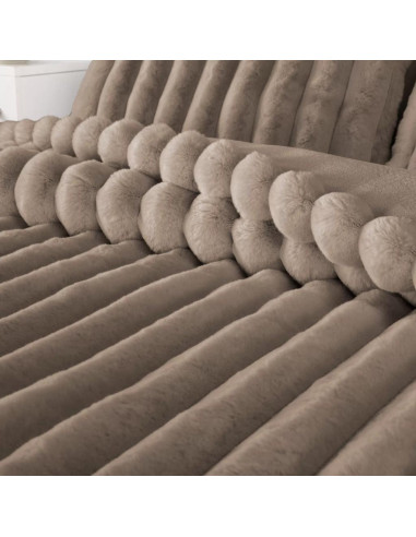 MANTEROL COPERTA MATRIMONIALE E FEDERE IN ECO...