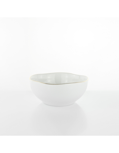 WEISSESTAL SET 6 COPPETTE 15 CM - ONIX WHITE GOLD LINES