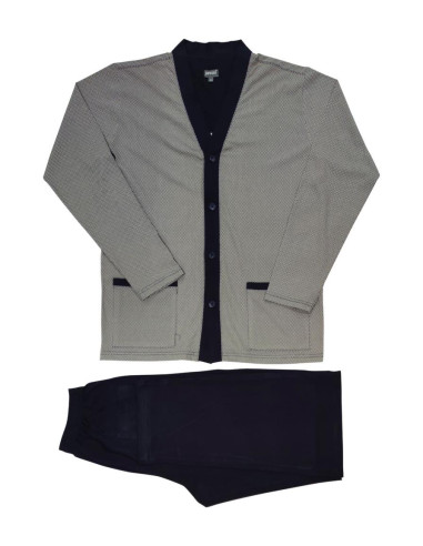 JAMAS PIGIAMA UOMO CARDIGAN APERTO MANICA LUNGA...