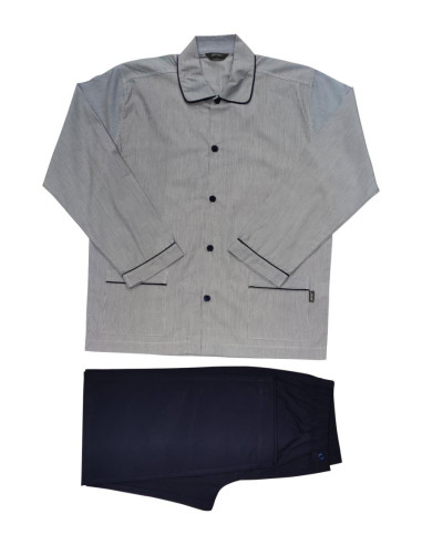 JAMAS PIGIAMA UOMO APERTO MANICA LUNGA E...