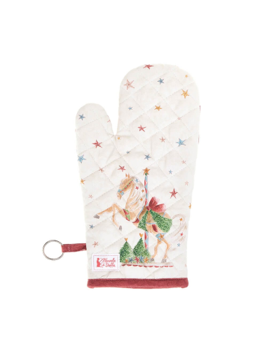 NUVOLE DI STOFFA SET GUANTO DA CUCINA E PRESINE...