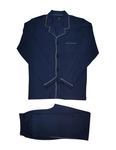 JULIPET PIGIAMA UOMO APERTO MANICA LUNGA E...