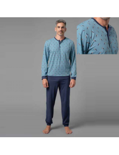 JULIPET PIGIAMA UOMO SERAFINO MANICA LUNGA E PANTALONE... 2