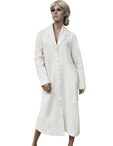 TATA' VESTAGLIA DONNA DA CAMERA ABBOTTONATA IN...