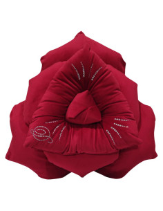 DAVID CUSCINO ARREDO FIORE IN VELLUTO - DOLCE CAREZZA