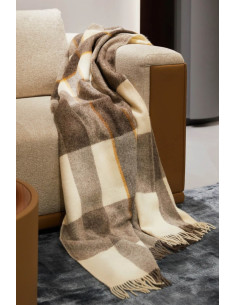 LANEROSSI PLAID IN PURA LANA 130 X 200 CM - NELSON