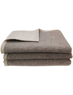 LANEROSSI COPERTA 210 X 250 CM IN PURA LANA DOUBLEFACE -...