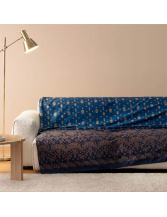 BASSETTI GRANDFOULARD TELO ARREDO 100% COTONE - GOLD DECOR