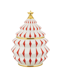 ALESSI BISCOTTIERA NATALIZIA Ø 19 CM - DELIGHT