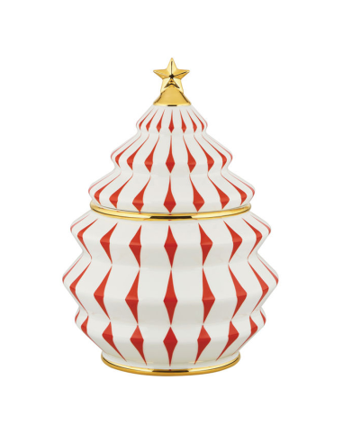 ALESSI BISCOTTIERA NATALIZIA Ø 19 CM - DELIGHT