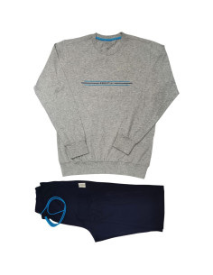 JAMAS PIGIAMA UOMO GIROCOLLO MANICA LUNGA E PANTALONE...