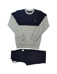 JAMAS PIGIAMA UOMO GIROCOLLO MANICA LUNGA E PANTALONE...