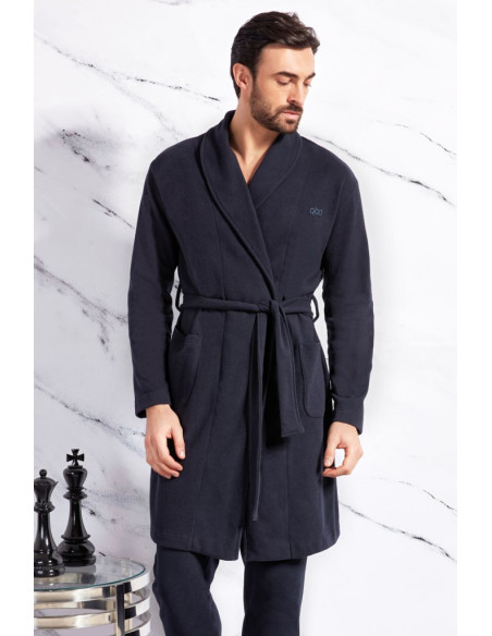 QBO VESTAGLIA UOMO SCIALLATA MANICA LUNGA IN PUNTO MILANO