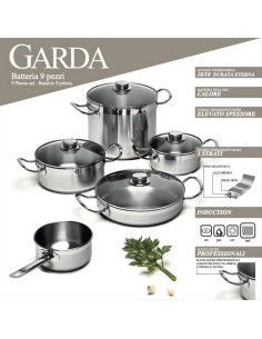 EMPORIO ZANI BATTERIA 9 PEZZI - GARDA 2