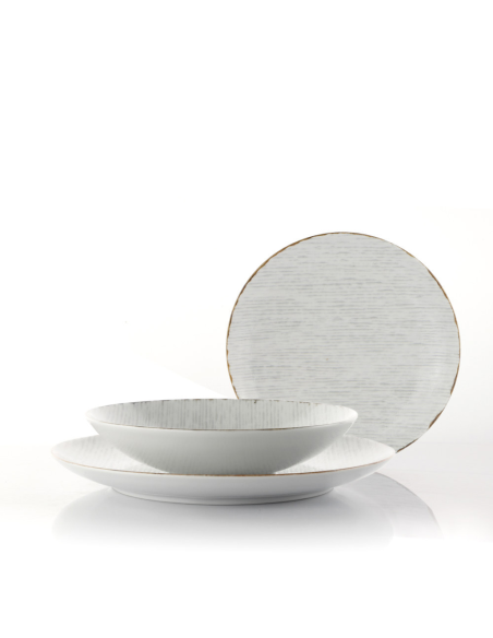 WEISSESTAL SERVIZIO PIATTI GIORNALIERI 18 PEZZI - DUNE