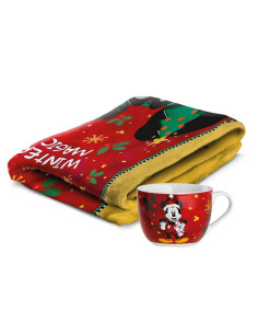 EGAN SET TAZZA COLAZIONE 520 ML + PLAID 130X160 CM -...