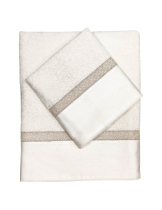 DAVID SET 2 ASCIUGAMANI VISO E OSPITE IN SPUGNA - STAR 2