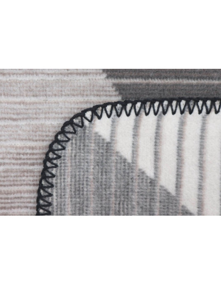 BIEDERLACK COPERTA CON STRUTTURA IN RILIVEVO COTONE 150 X 200 CM - FEEL GRAPHIC