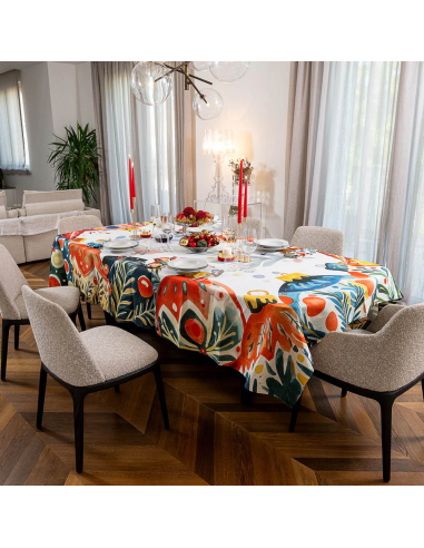 NAPKING COPRITAVOLA NATALIZIA 110 X 110 CM 100%...