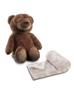 BIEDERLACK COPERTA PER BAMBINI 75 X 100 CM CON PELUCHE -... 2