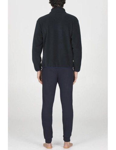 JULIPET GIACCA DA CAMERA UOMO CON ZIP IN PILE -...