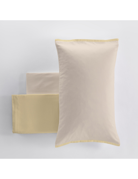 COGAL COMPLETO LENZUOLA 1 PIAZZA IN CALDO COTONE DOUBLE-FACE - BICOLORE