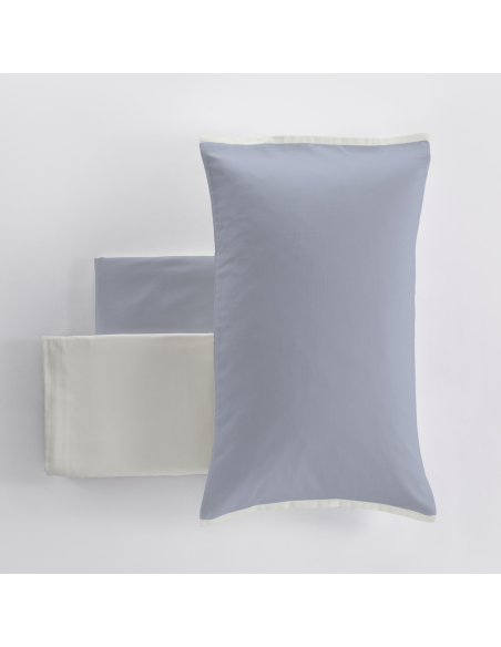 COGAL COMPLETO LENZUOLA 1 PIAZZA E MEZZA IN CALDO COTONE DOUBLE-FACE - BICOLORE