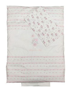 BLUMARINE BABY COMPLETO COPRIPIUMINO CULLA 4 PEZZI -...