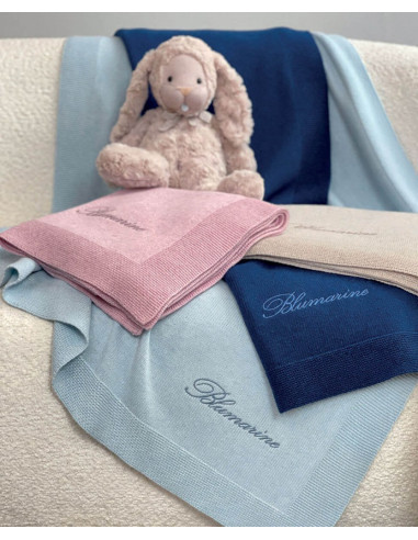 BLUMARINE BABY COPERTINA CULLA 95 X 110 CM IN...