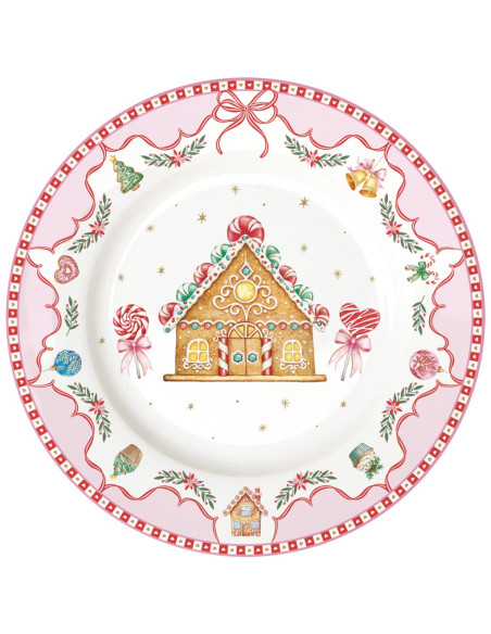 EASY LIFE SERVIZIO NATALIZIO 18 PEZZI - SWEET CHRISTMAS