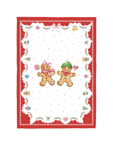 EASY LIFE SET 2 STROFINACCI NATALIZI 50 X 70 CM - SWEET CHRISTMAS