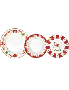 EASY LIFE SERVIZIO NATALIZIO 18 PEZZI - CHRISTMAS TALE