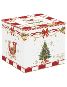 EASY LIFE SET 2 TAZZE CAFFE NATALIZIE 80 ML - CHRISTMAS TALE 2
