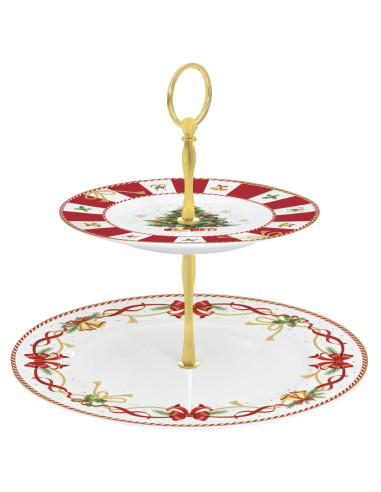 EASY LIFE ALZATA PORTA DOLCI 2 PIANI 19 / 27 CM...