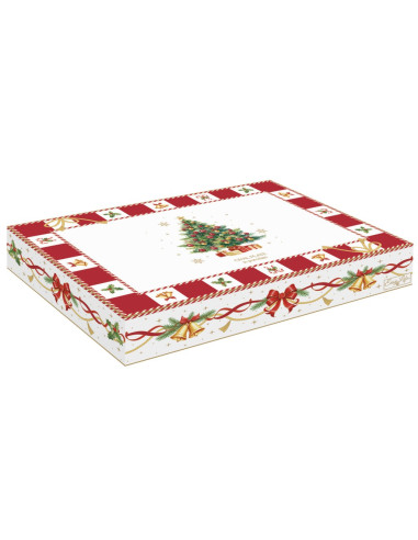 EASY LIFE PIATTO OVALE NATALIZIO 25X17 CM -...