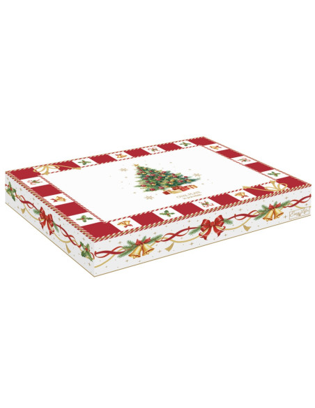 EASY LIFE PIATTO OVALE NATALIZIO 25X17 CM - CHRISTMAS TALE
