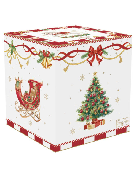 EASY LIFE BISCOTTIERA NATALIZIA Ø 14 X H16.5 CM - CHRISTMAS TALE