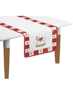 EASY LIFE SET 2 RUNNER NATALIZI 45 X 140 CM - CHRISTMAS TALE 2