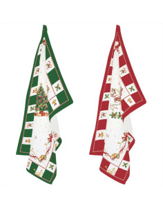 EASY LIFE SET 2 STROFINACCI NATALIZI 50 X 70 CM -...