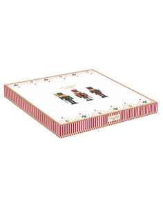 EASY LIFE PIATTO PANETTONE Ø 32 CM CON PALETTA - NUTCRACKERS 2