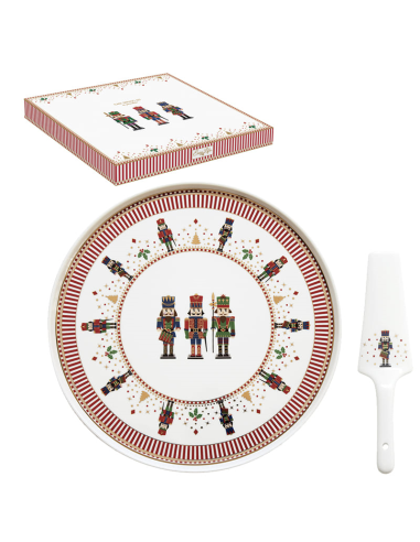 EASY LIFE PIATTO PANETTONE Ø 32 CM CON PALETTA...