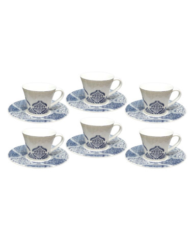 TOGNANA SET 6 TAZZE CAFFE 10 CL - ARENA VERTIGO