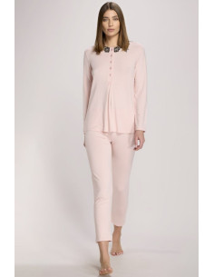 LIU JO PIGIAMA DONNA SERAFINO MANICA LUNGA E PANTALONE...