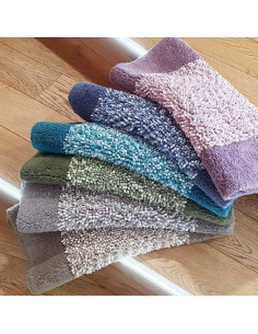 PHP TAPPETO DA BAGNO ANTISCIVOLO IN SPUGNA DI COTONE -...