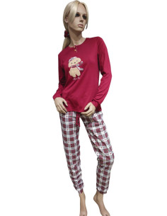 NOIDINOTTE PIGIAMA DONNA SERAFINO MANICA LUNGA E... 2