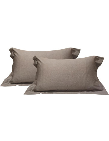 BORBONESE SET 2 FEDERE PER GUANCIALE IN RASO -...