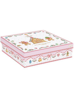 EASY LIFE SET 4 PIATTINI DESSERT 19.5 CM - SWEET CHRISTMAS 2