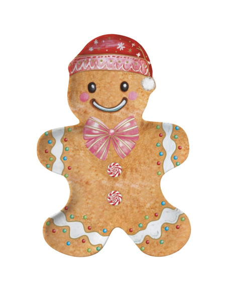EASY LIFE PIATTINO NATALIZIO 17 X 25 CM - SWEET CHRISTMAS